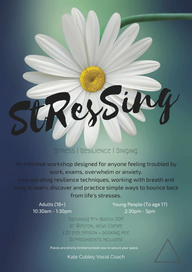 Singing Workshops Cheshire