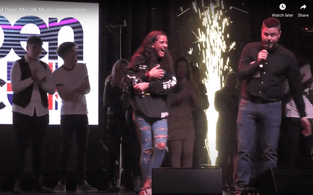 Leah Turay wins open mic 2020
